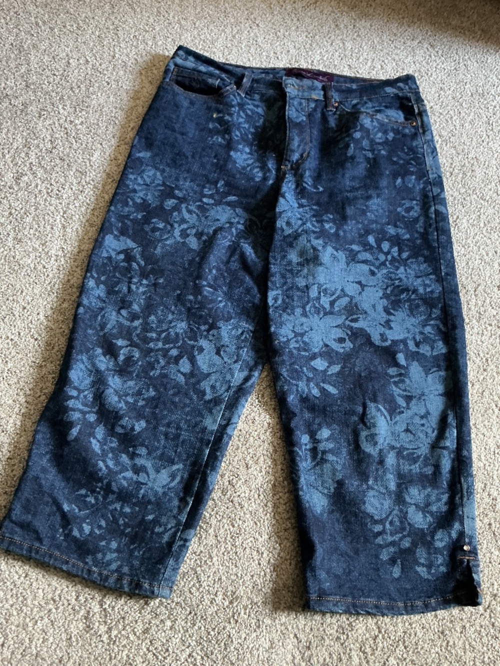 Gloria Vanderbilt Amanda Capris Sz 12